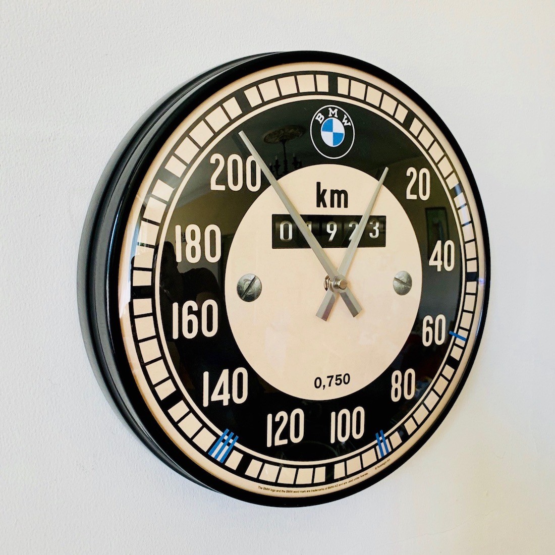 Nostalgic Art Wall Clock BMW Retro Logo