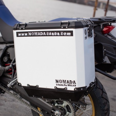PRO pannier system for CRF1000 with Nomada PRO II panniers